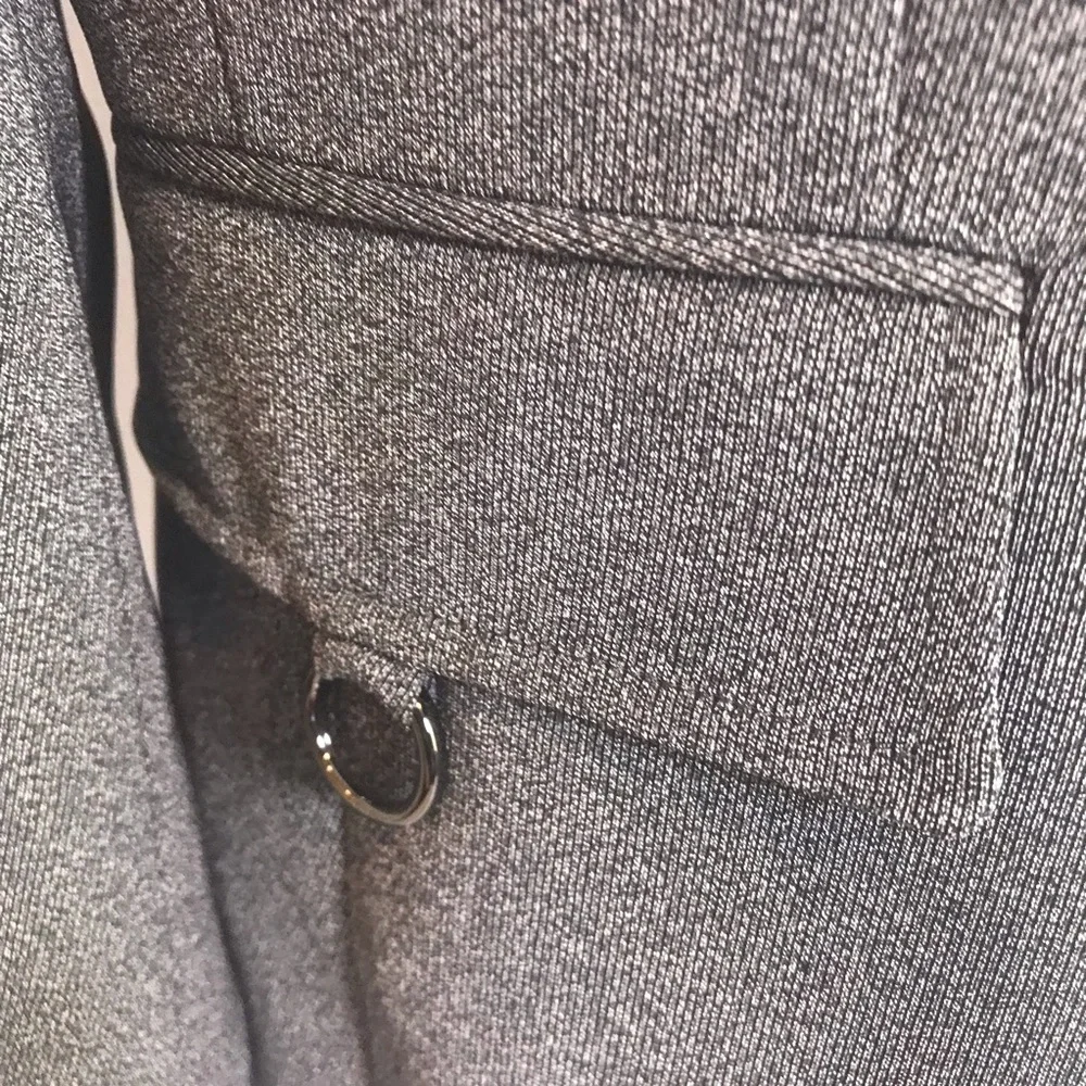 Tahari ASL Pantsuit Women's Petite Size 12P Grey 2-Piece Set Blazer & Pant - Picture 8 of 12